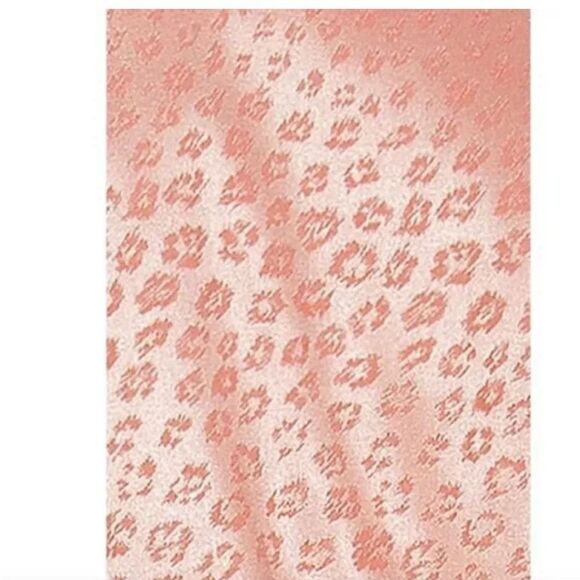 NEW NWT Joie Dress Shirt Satin Leopard Coral Pink Size S - Picture 9 of 9